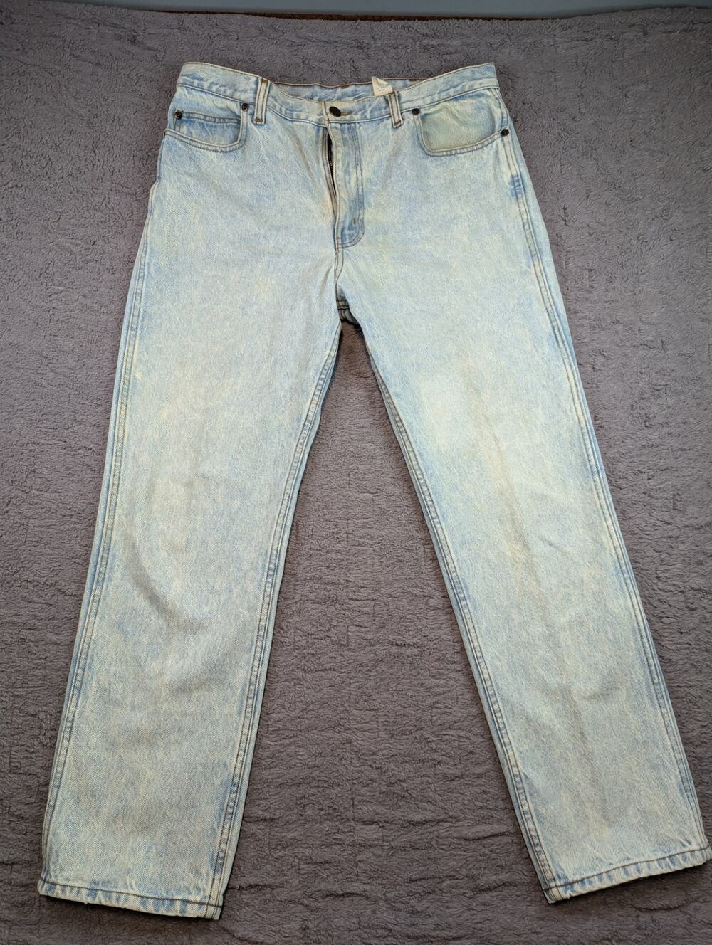 Vintage Men's "TCR Blues" Light Wash Jeans - 34/30